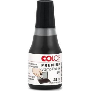 Colop, Stempel, Stempelfarbe 801, 25 ml, Schwarz Colop, Stempel, Stempelfarbe 801, 25 ml, Schwarz