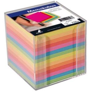 Kangaro, Haftnotiz, Transparente Zettelbox mit 700 farbige Notizzettel (90 x 90 mm) Kangaro, Haftnotiz, Transparente Zettelbox mit 700 farbige Notizzettel (90 x 90 mm)