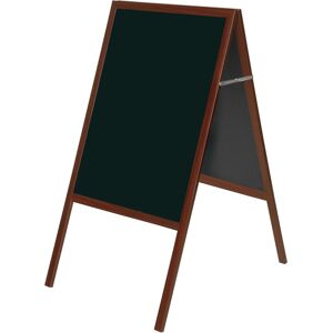 Bi-Office, Prospektständer, Kundenstopper, mit Kreideoberfl„che, kirschoptik Bi-Office, Prospektständer, Kundenstopper, mit Kreideoberfl„che, kirschoptik