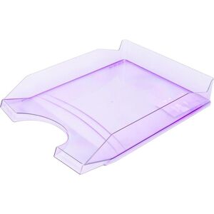 Office Products, Dokumentenablage, Schreibtisch-briefablage, polystyrol/pp, a4, transparent lila (A4) Office Products, Dokumentenablage, Schreibtisch-briefablage, polystyrol/pp, a4, transparent lila (A4)