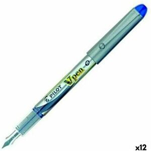 Pilot, Schreibstifte, V-Pen, SVP-4M Füllfederhalter Blau (12x) Pilot, Schreibstifte, V-Pen, SVP-4M Füllfederhalter Blau (12x)