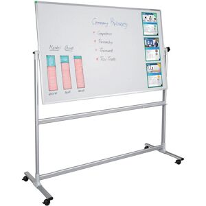 Franken, Präsentationstafel, Whiteboard Mobil mit Drehfunktion U-Act!Line Stahl (120 x 90 cm) Franken, Präsentationstafel, Whiteboard Mobil mit Drehfunktion U-Act!Line Stahl (120 x 90 cm)