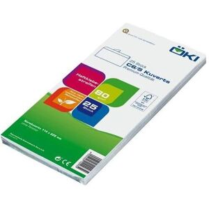 Office Depot, Briefumschlag, Kuvert 80 g Hf, C5/6, weiss, 25 Stück (C5/6, 25x) Office Depot, Briefumschlag, Kuvert 80 g Hf, C5/6, weiss, 25 Stück (C5/6, 25x)