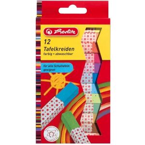 Herlitz, Malstifte, Schulkreide eckig ungespitzt farbig (12x) Herlitz, Malstifte, Schulkreide eckig ungespitzt farbig (12x)
