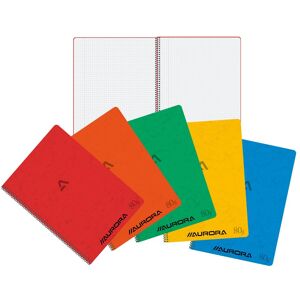 Aurora, Heft + Block, Notizbuch Spiralbindung DIN A4 Kariert Pappe Farbig sortiert (A4, Kariert) Aurora, Heft + Block, Notizbuch Spiralbindung DIN A4 Kariert Pappe Farbig sortiert (A4, Kariert)