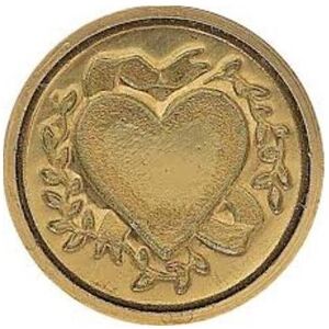 Manuscript, Stempel, Siegelstempel Mini Heart/Herz Manuscript, Stempel, Siegelstempel Mini Heart/Herz
