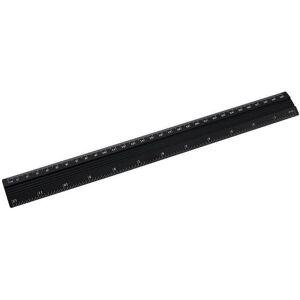 D.Rect, Lineal, Aluminiumlineal, schwarz, 30 cm (30 cm, Kunststoff) D.Rect, Lineal, Aluminiumlineal, schwarz, 30 cm (30 cm, Kunststoff)