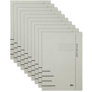 Tarifold, Mappe, Klemmmappe Djois Secolor Folio 3103707 Pappe 250 mm x 350 mm Grau (Folio, 10x) Tarifold, Mappe, Klemmmappe Djois Secolor Folio 3103707 Pappe 250 mm x 350 mm Grau (Folio, 10x)