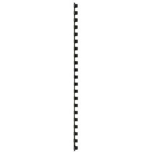 Markenlos Binderücken 69046 8 mm DIN A4 Schwarz, Bindegerät Zubehör, Schwarz Markenlos Binderücken 69046 8 mm DIN A4 Schwarz, Bindegerät Zubehör, Schwarz
