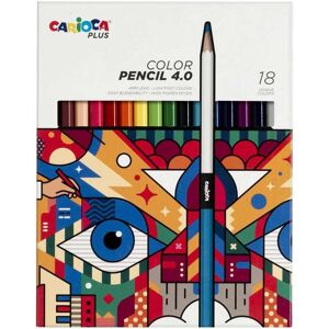 Carioca, Malstifte, Plus - Colored pencils 4mm, 18 pcs (809306) (18x) Carioca, Malstifte, Plus - Colored pencils 4mm, 18 pcs (809306) (18x)