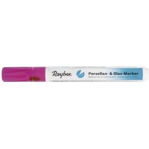 Rayher, Marker, Porzellan&Glas-Marker, fuchsia (1x) Rayher, Marker, Porzellan&Glas-Marker, fuchsia (1x)