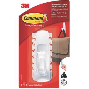 3M Klebehaken + Klebenagel, Wiederverwendbarer haken, gross, weiss 3M Klebehaken + Klebenagel, Wiederverwendbarer haken, gross, weiss