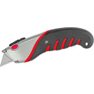 Ecobra, Cutter, Sicherheits-Universal-Cutter 2 in 1 rot, silber, schwarz, Ausführung: Universal-Cutter 2 in 1 (Cutter) Ecobra, Cutter, Sicherheits-Universal-Cutter 2 in 1 rot, silber, schwarz, Ausführung: Universal-Cutter 2 in 1 (Cutter)