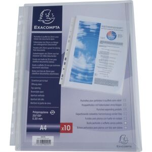 Exacompta, Mappe, Schutzhüllen (A4, 10x) Exacompta, Mappe, Schutzhüllen (A4, 10x)