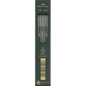 Faber-Castell, Ersatzpatronen + Tintenfass, Minen TK-9071 2mm H (2 mm, 10 Stk.) Faber-Castell, Ersatzpatronen + Tintenfass, Minen TK-9071 2mm H (2 mm, 10 Stk.)