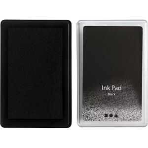 Creativ Company, Stempel, Stempelkissen Ink Pad, 9 x 6 x 2 cm Schwarz Creativ Company, Stempel, Stempelkissen Ink Pad, 9 x 6 x 2 cm Schwarz
