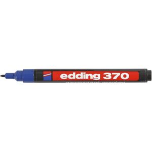 Edding, Marker, Permanentmarker 370 1mm blau (1x) Edding, Marker, Permanentmarker 370 1mm blau (1x)