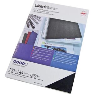 GBC LinenWeave - Karton A4 100 Stk. - schwarz, Bindegerät Zubehör, Schwarz GBC LinenWeave - Karton A4 100 Stk. - schwarz, Bindegerät Zubehör, Schwarz