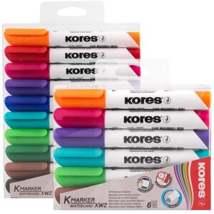 Kores, Marker, K-MARKER - Whiteboard-Marker (6x) Kores, Marker, K-MARKER - Whiteboard-Marker (6x)