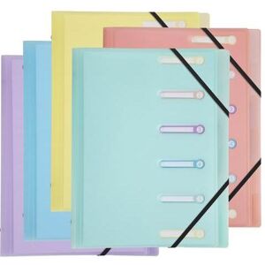 Exacompta, Mappe, Sammelmappe Chromaline Pastel 56170E PP Farbig sortiert (Spezial, 5x) Exacompta, Mappe, Sammelmappe Chromaline Pastel 56170E PP Farbig sortiert (Spezial, 5x)