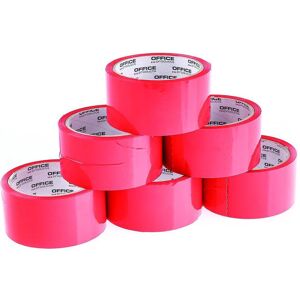 Office Products, Klebeband, Packband, 48mm x 50y, 36mic, ean für 1 st., rot (48 mm) Office Products, Klebeband, Packband, 48mm x 50y, 36mic, ean für 1 st., rot (48 mm)
