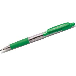 Pilot, Schreibstifte, Kugelschreiber Super Grip 0,3mm F grün nicht dokumentenecht Farbe des Schaftes: transparent (1x) Pilot, Schreibstifte, Kugelschreiber Super Grip 0,3mm F grün nicht dokumentenecht Farbe des Schaftes: transparent (1x)