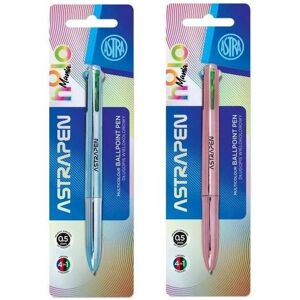 Astra, Schreibstifte, 4-Farben-Astrapen-Mix ASTRA-Kugelschreiber (1x) Astra, Schreibstifte, 4-Farben-Astrapen-Mix ASTRA-Kugelschreiber (1x)