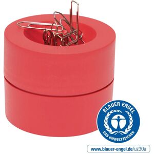 Maul, Büroklammer, Büroklammerspender MAULpro Eco Rot (1x) Maul, Büroklammer, Büroklammerspender MAULpro Eco Rot (1x)