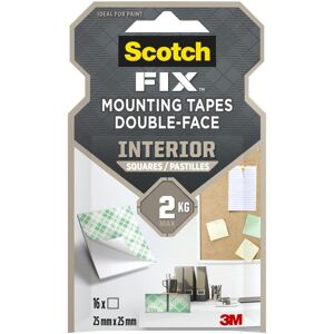 Scotch, Klebeband, Innenmontagequadrate (25 mm) Scotch, Klebeband, Innenmontagequadrate (25 mm)