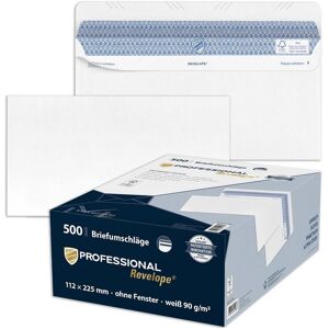 Revelope, Briefumschlag, Professional Briefhüllen 112 x 225 mm selbstklebend Offset weiss 90 g/m² (FSC), 30051799 (500x) Revelope, Briefumschlag, Professional Briefhüllen 112 x 225 mm selbstklebend Offset weiss 90 g/m² (FSC), 30051799 (500x)