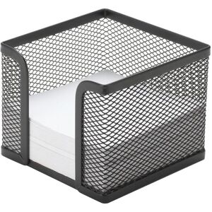 Q-Connect, Schreibtisch Accessoire, Zettelbox Metall schwarz Q-Connect, Schreibtisch Accessoire, Zettelbox Metall schwarz