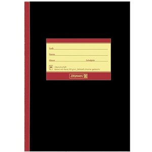 Brunnen, Heft + Block, Schulheft A5 20 Blatt liniert Lineatur 9 schwarz mit rotem Rand (A5) Brunnen, Heft + Block, Schulheft A5 20 Blatt liniert Lineatur 9 schwarz mit rotem Rand (A5)
