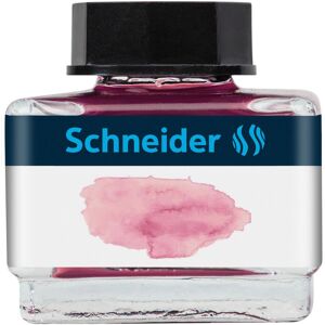 Schneider, Ersatzpatronen + Tintenfass, Tintenglas 15ml Pastell rose (Rosa, 1 Stk.) Schneider, Ersatzpatronen + Tintenfass, Tintenglas 15ml Pastell rose (Rosa, 1 Stk.)