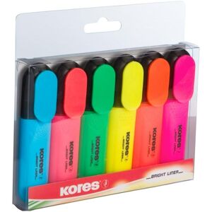 Kores, Marker, Textmarker Bright Liner (6x) Kores, Marker, Textmarker Bright Liner (6x)