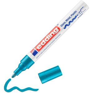 Edding, Marker, Lackmarker 750 Strichstärke: 2-4 mm Schreibfarbe: hellblau (1x) Edding, Marker, Lackmarker 750 Strichstärke: 2-4 mm Schreibfarbe: hellblau (1x)