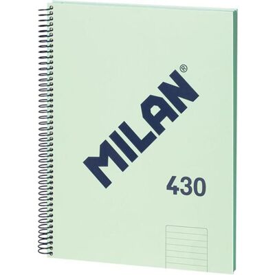 Milan, Heft + Block, 57142E80GR (A4, Liniert, Harter Einband) Milan, Heft + Block, 57142E80GR (A4, Liniert, Harter Einband)