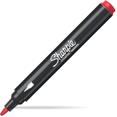 Sharpie, Marker, Kreativmarker Rundspitze Acryl rot (1x) Sharpie, Marker, Kreativmarker Rundspitze Acryl rot (1x)