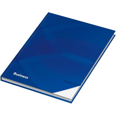 Rnk, Heft + Block, Kladde Business DIN A5 kariert blau Hardcover 96 Bl. (A5, Kariert, Harter Einband) Rnk, Heft + Block, Kladde Business DIN A5 kariert blau Hardcover 96 Bl. (A5, Kariert, Harter Einband)
