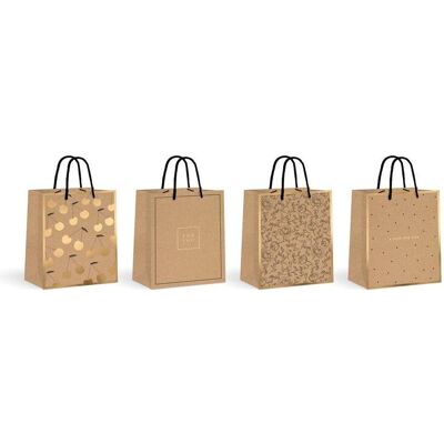 Interdruk, Geschenkverpackung, Mittlere Kraft-Gold-Tasche Interdruk, Geschenkverpackung, Mittlere Kraft-Gold-Tasche