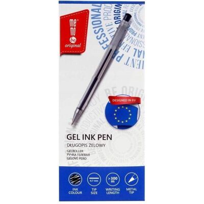 Memobe, Schreibstifte, Gelstift 0,7 mm schwarz (12 Stück) (12x) Memobe, Schreibstifte, Gelstift 0,7 mm schwarz (12 Stück) (12x)