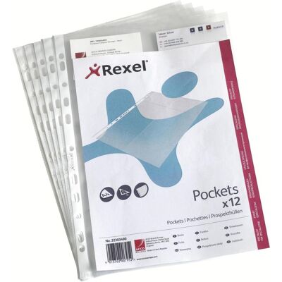 Rexel, Mappe, Sichthülle A4 PP (A4, 50x) Rexel, Mappe, Sichthülle A4 PP (A4, 50x)