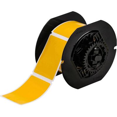 Brady, Etikettenrolle, B30-241-7569-YL, Standard Vinyl, Gelb, glänzend, 57.00 x 75.00 mm, permanent (300 E.) Brady, Etikettenrolle, B30-241-7569-YL, Standard Vinyl, Gelb, glänzend, 57.00 x 75.00 mm, permanent (300 E.)
