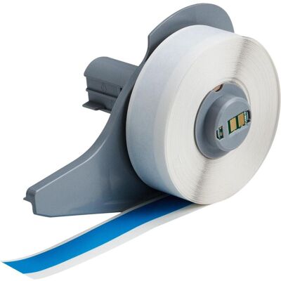 Brady, Etikettenrolle, M7C-500-595-LB, Vinylband, Hellblau, glänzend, 12.70 mm x 15.24 m, permanent, endlos (12.70 mm) Brady, Etikettenrolle, M7C-500-595-LB, Vinylband, Hellblau, glänzend, 12.70 mm x 15.24 m, permanent, endlos (12.70 mm)