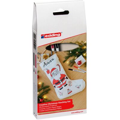 6x Edding, Marker, Textilmarker 4600 Nikolaus Set 4-teilig (2x) 6x Edding, Marker, Textilmarker 4600 Nikolaus Set 4-teilig (2x)