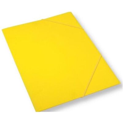 Teka, Ordner, A4-Ordner mit gelbem Gummiband (A4) Teka, Ordner, A4-Ordner mit gelbem Gummiband (A4)