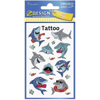AVERY ZWECKFORM - KID Tattoos 56770 Haie AVERY ZWECKFORM - KID Tattoos 56770 Haie