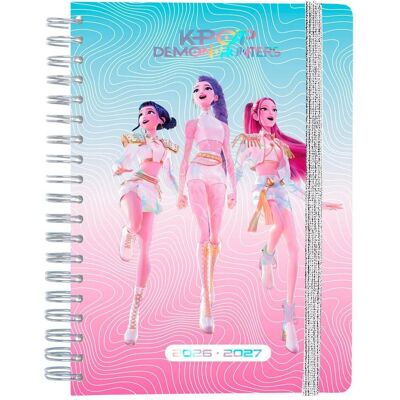 Grupo Erik, Agenda, KPop Demon Hunters journal à spirale agenda hebdomadaire 2026/2027 A5 (A5) Grupo Erik, Agenda, KPop Demon Hunters journal à spirale agenda hebdomadaire 2026/2027 A5 (A5)