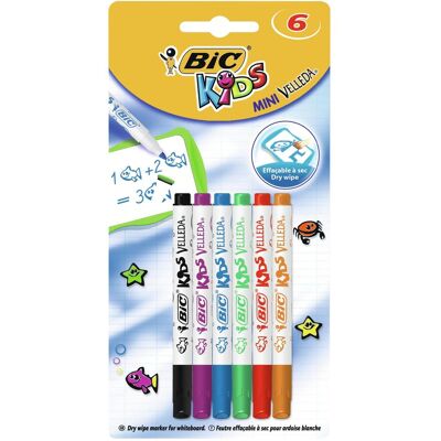 Bic, Marker, Velleda Kids Whiteboard Marker (6x) Bic, Marker, Velleda Kids Whiteboard Marker (6x)