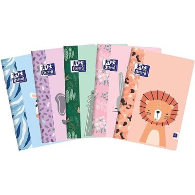 Oxford, Heft + Block, Notizbuch A5/32K Doppellinie Farbe Kids (10 Stück) (A5) Oxford, Heft + Block, Notizbuch A5/32K Doppellinie Farbe Kids (10 Stück) (A5)