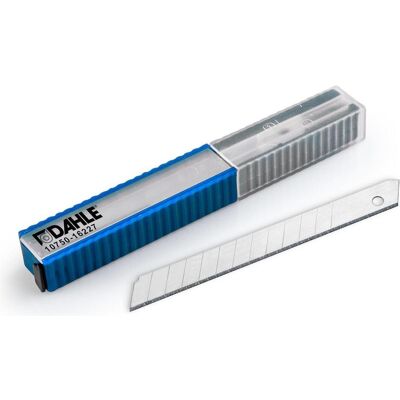 Dahle, Cutter, Ersatzklinge zu Cutter 9 mm 10750-162 10860, 10870, 10880 10 Stk. (Ersatzklinge) Dahle, Cutter, Ersatzklinge zu Cutter 9 mm 10750-162 10860, 10870, 10880 10 Stk. (Ersatzklinge)